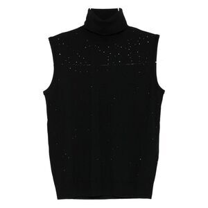 Emporio Armani Women Wool Turtle-Neck Top